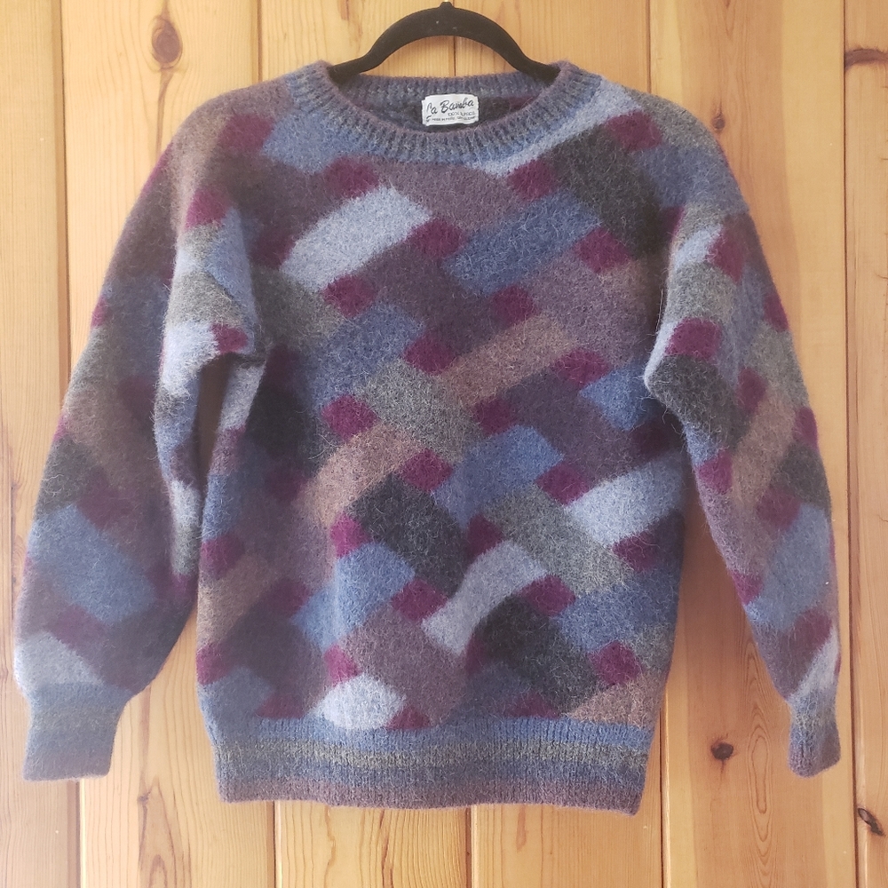 Peruvian 100% Alpaca wool sweater, size s
